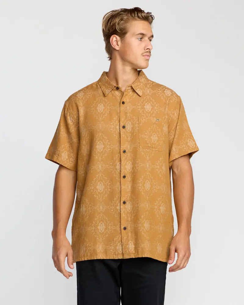Billabong Sundays Jacquard Shirt – Golden Haze 1