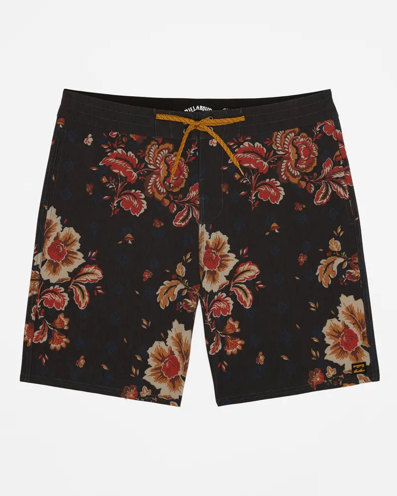 Billabong Sundays Lt Black Boardshorts – Quick-Dry Surf Shorts 1