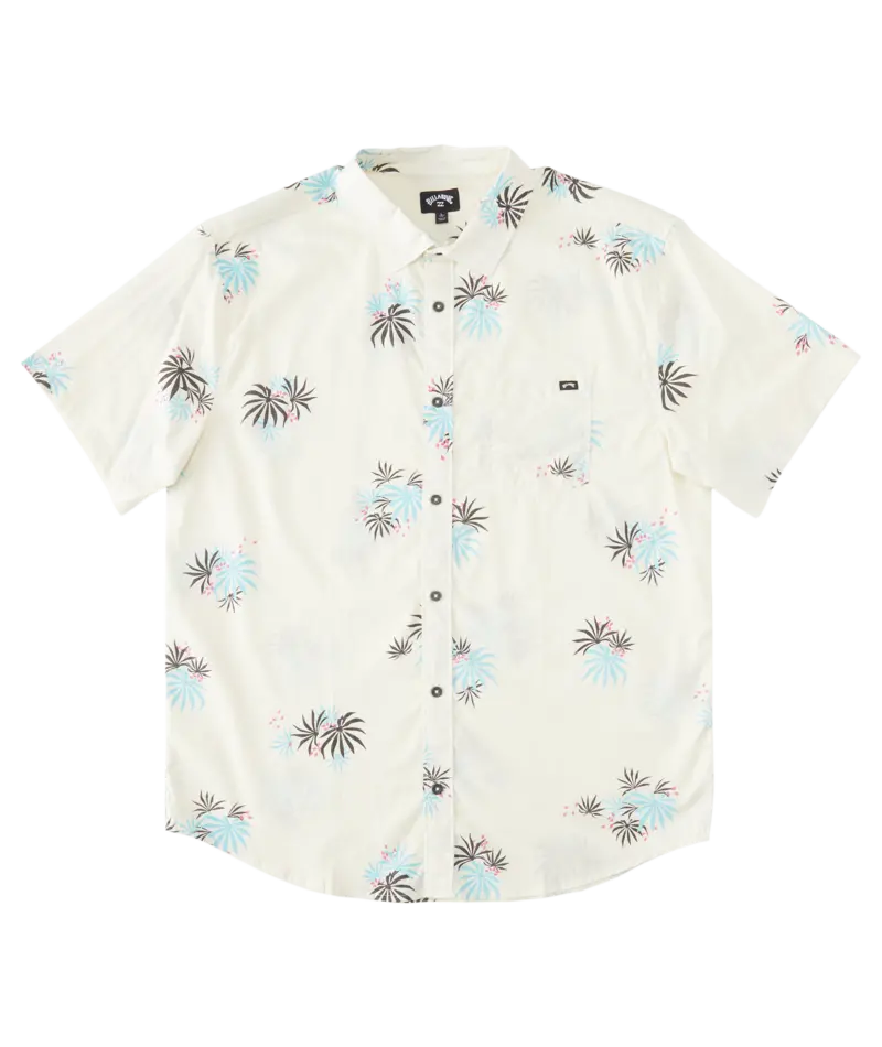 Billabong Sundays Mini Short-Sleeve Shirt In Stone 1