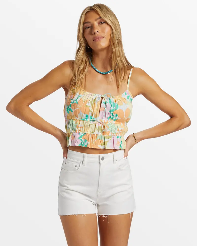 Billabong Sunkissed Cami Tank Top In Multicolor 1