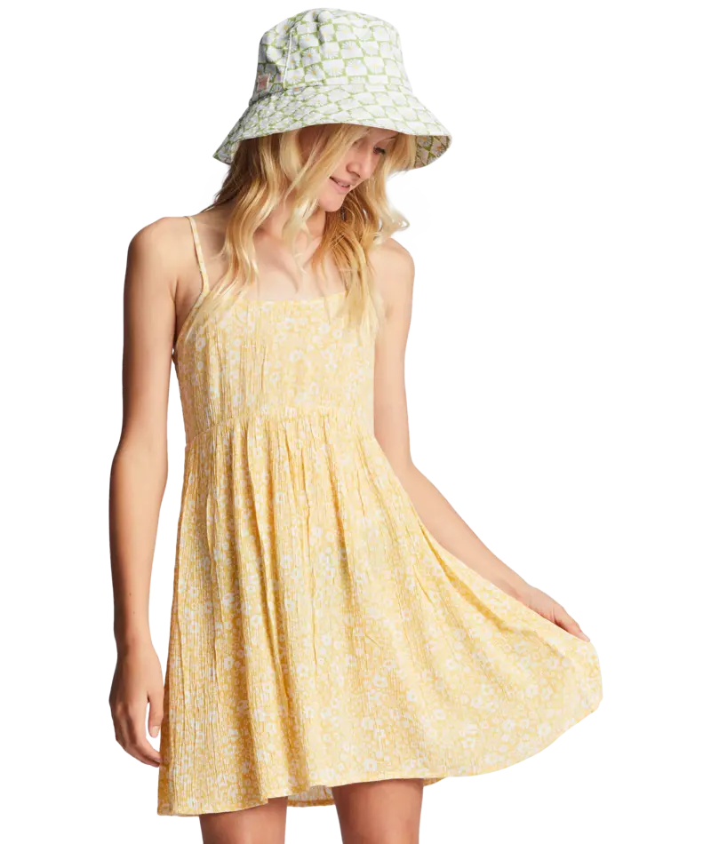 Billabong Sunshine Heart Dress – Golden Peach 1