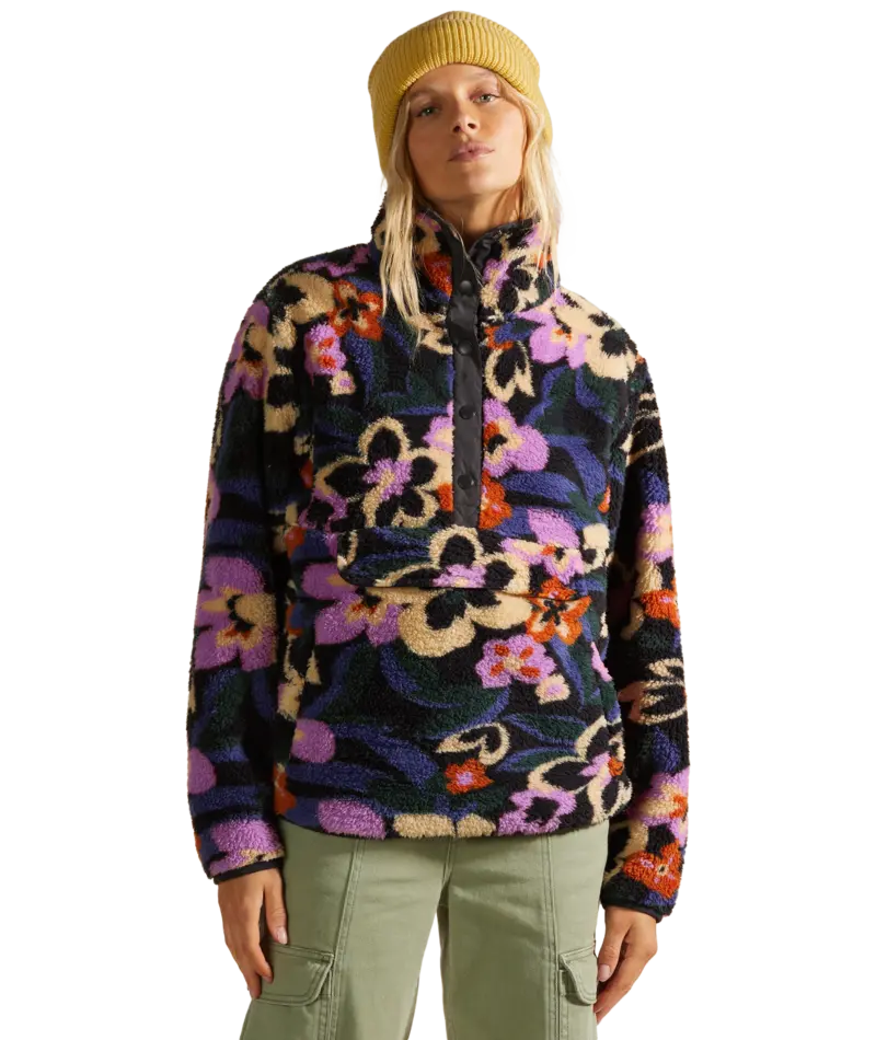 Billabong Switchback Pullover Jacket In Multi-Color 1