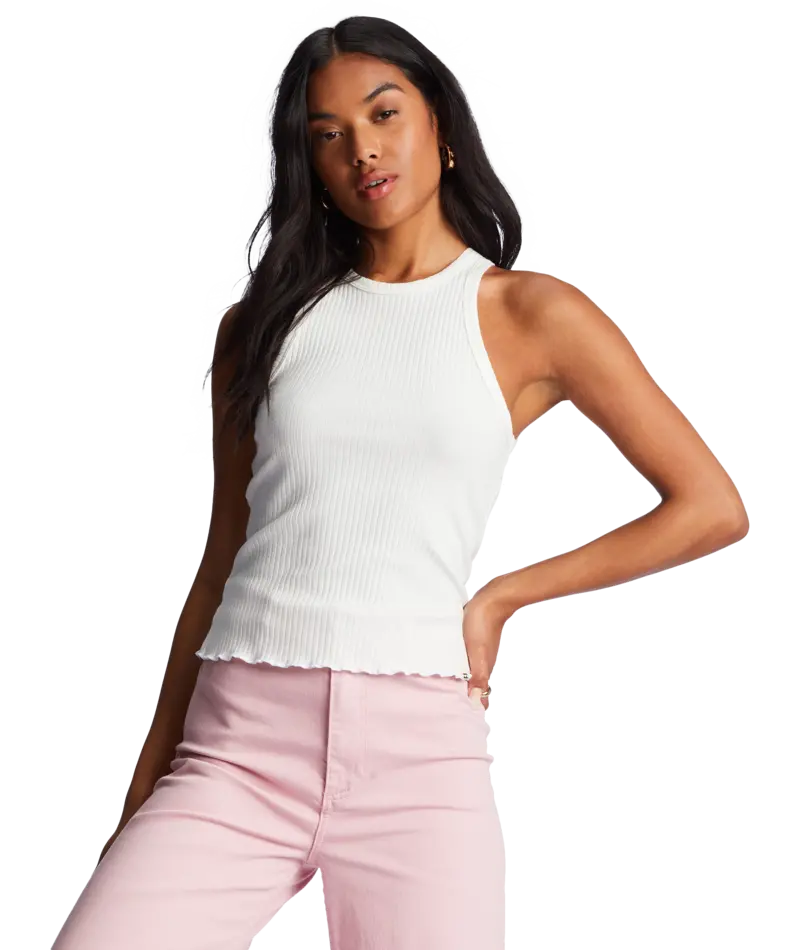 Billabong Tomboy Sleeveless Tank Top – Salt Crystal Shade 1