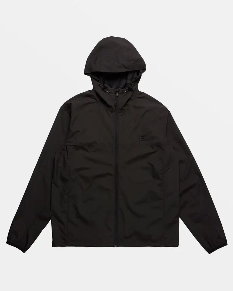 Billabong Transport Windbreaker Jacket – Sleek Black 1
