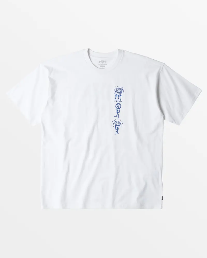 Billabong Tribes Og Short-Sleeve T-Shirt In White 1