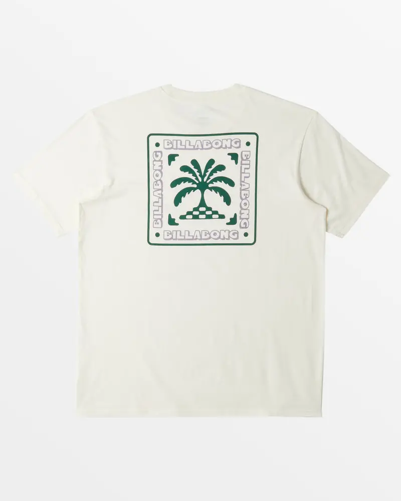 Billabong Troppo Relaxed Fit Tee In Off-White 1