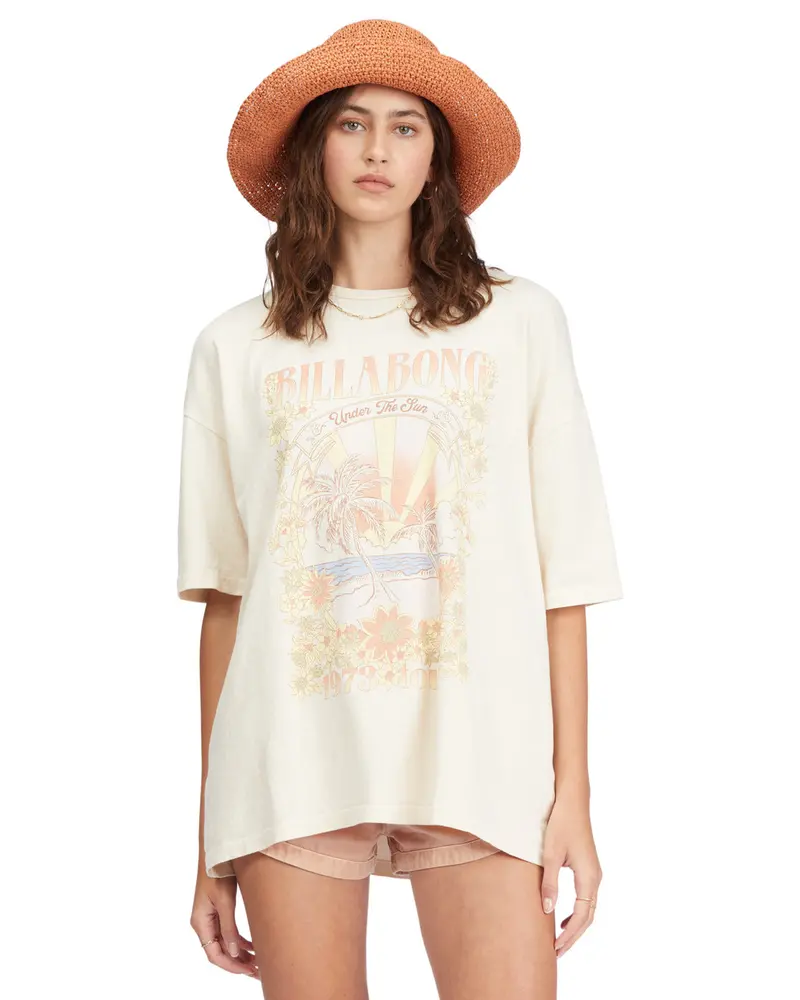 Billabong Under The Sun Short-Sleeve Tee – Antique White 1