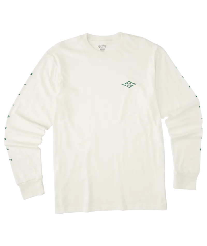 Billabong Unity Soft Cotton Long-Sleeve Tee In Off-White 1