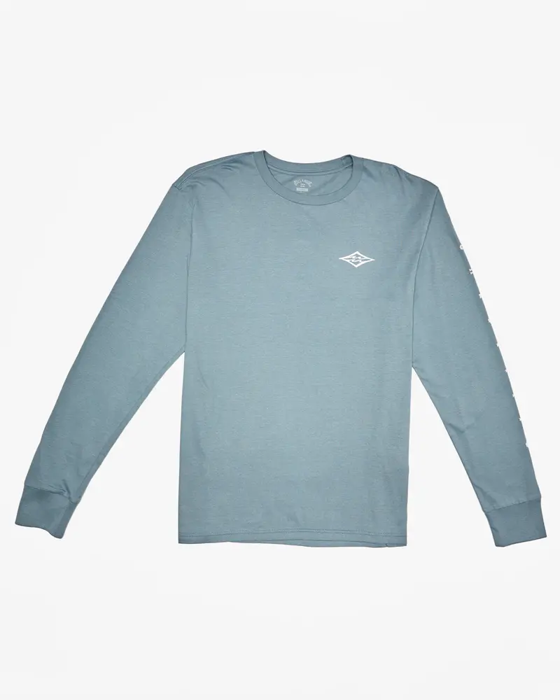 Billabong Unity Washed Long-Sleeve Tee In Blue 1