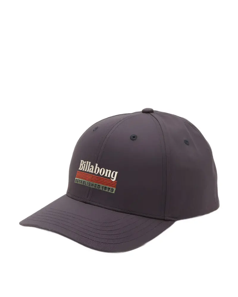 Billabong Walled Snapback Hat In Navy Blue 1