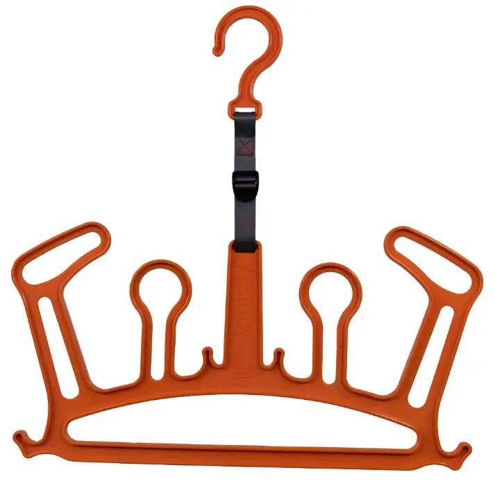 C-Monsta Wetsuit Hanger V2 – Vibrant Orange Design 1