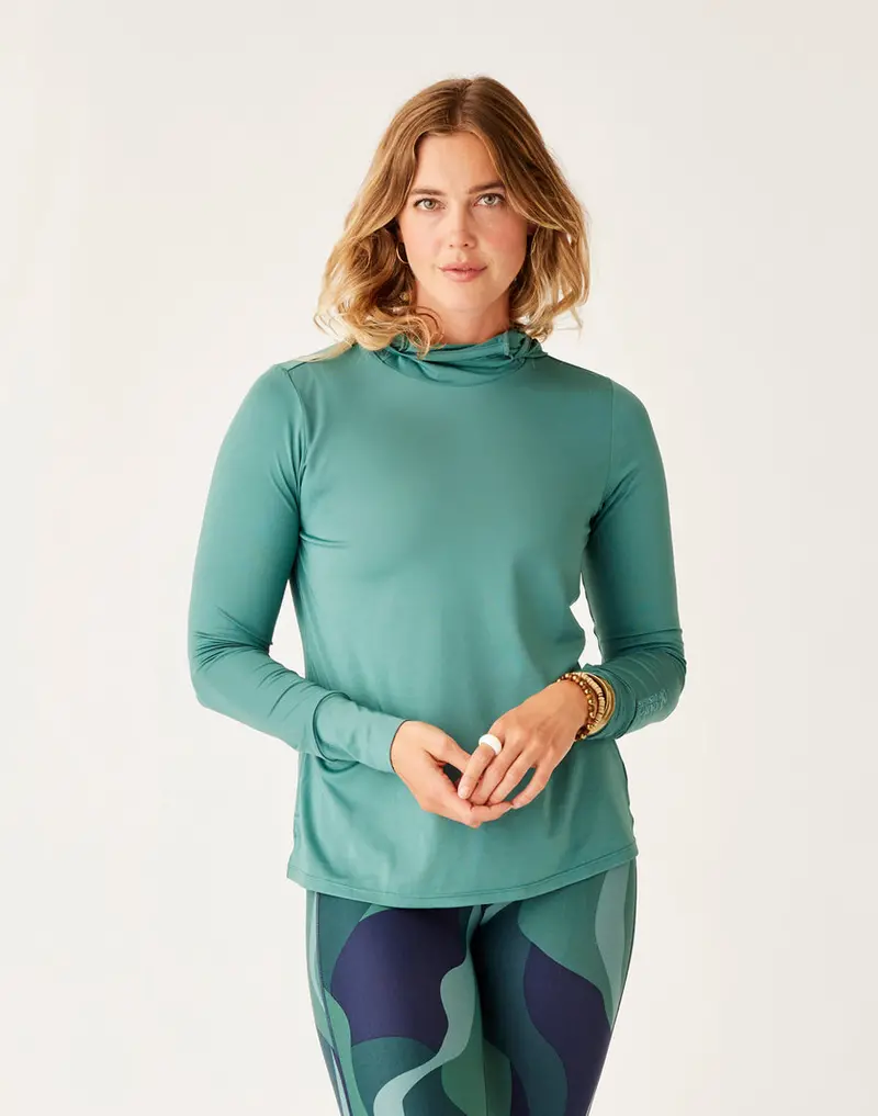 Carve Designs Alani Forest Long Sleeve Sun Shirt 1