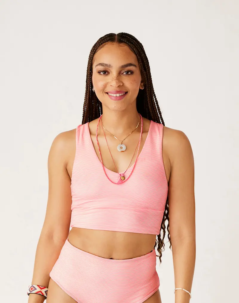 Carve Designs Tofino Bikini Top In Newport 1