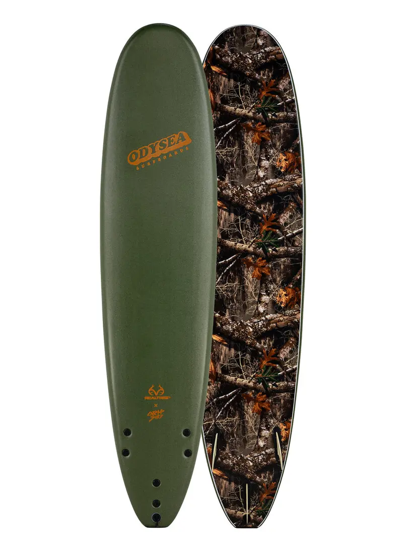 Catch Surf Odysea Log 8'0" Soft Top Surfboard – Real Tree Camo 1