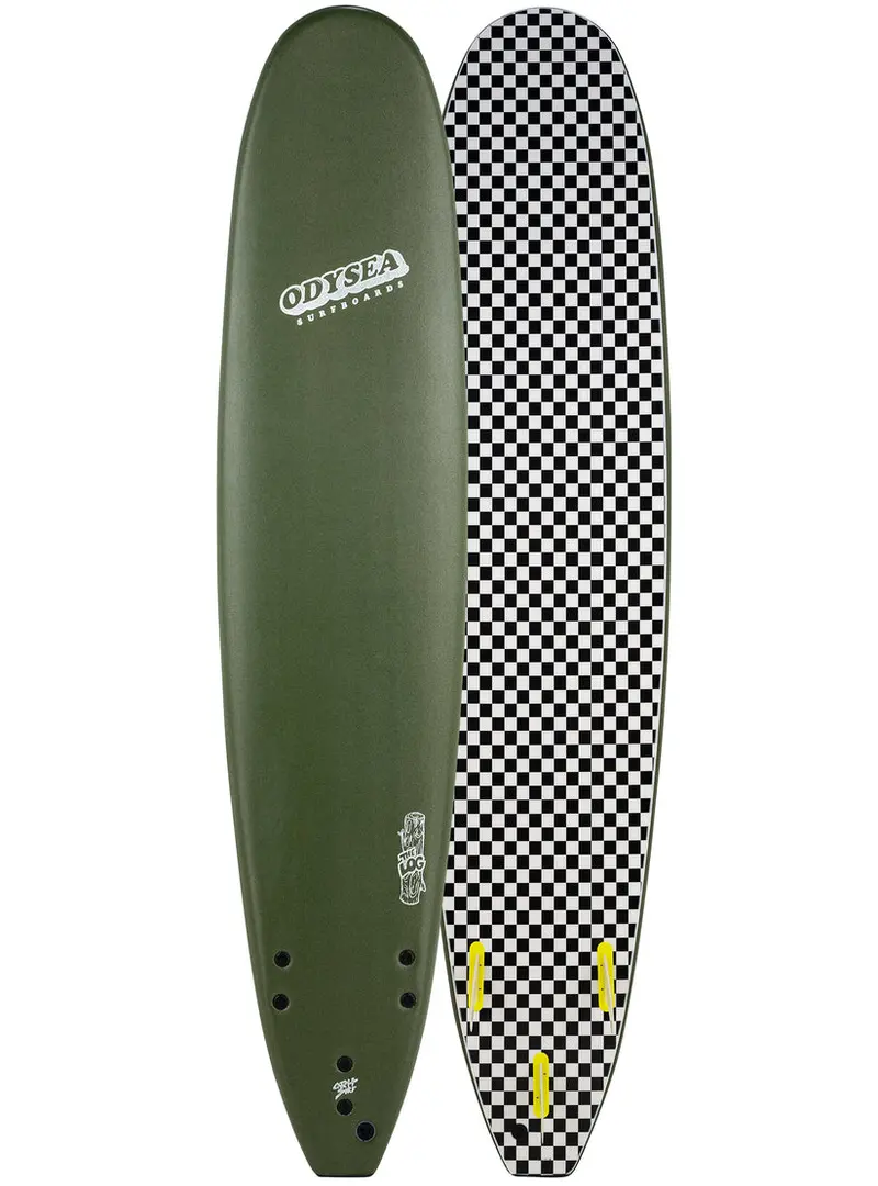 Catch Surf Odysea Log Longboard – 9'0", Military Green (Size 24) 1