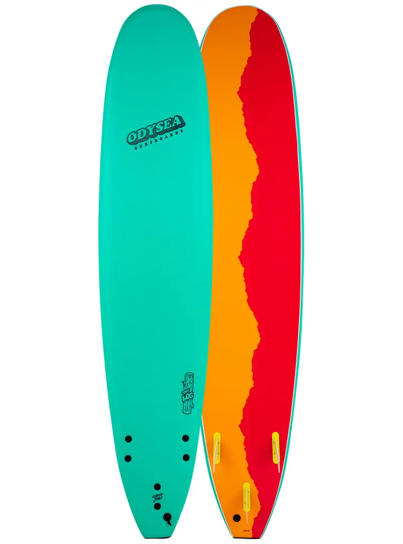 Catch Surf Odysea Log Surfboard – 9'0" Turquoise Foamie Longboard 1