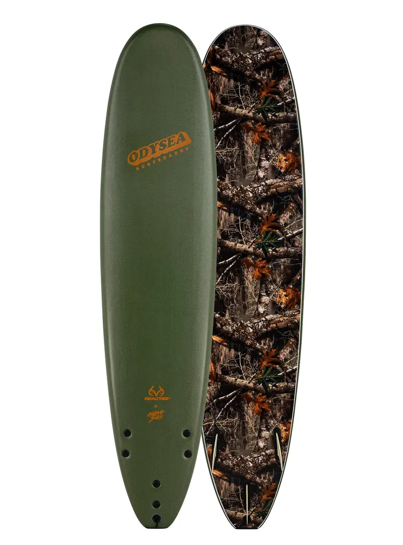 Catch Surf Odysea Real Tree Log Surfboard – 8'0" Military Camo 1