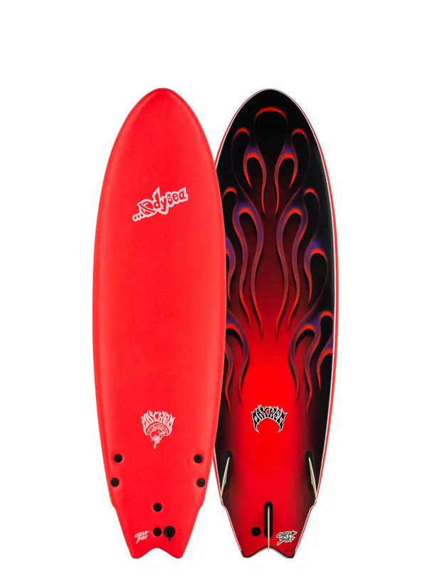 Catch Surf X Lost Odysea Rnf 6'5" Surfboard – Crimson Red 1