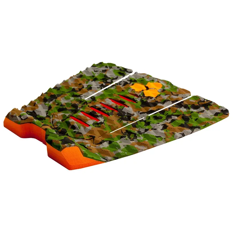 Channel Islands Fader Three-Piece Arch Traction Pad – Green Camo 1