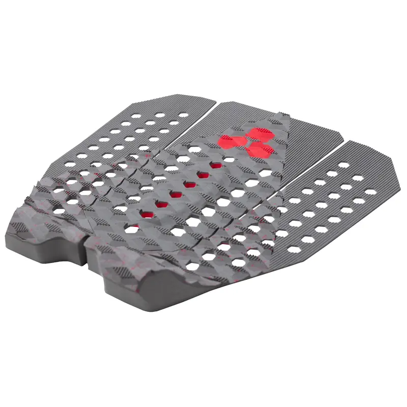 Channel Islands Flux 3-Piece Arch Traction Pad – Fire Castle Graphic 1