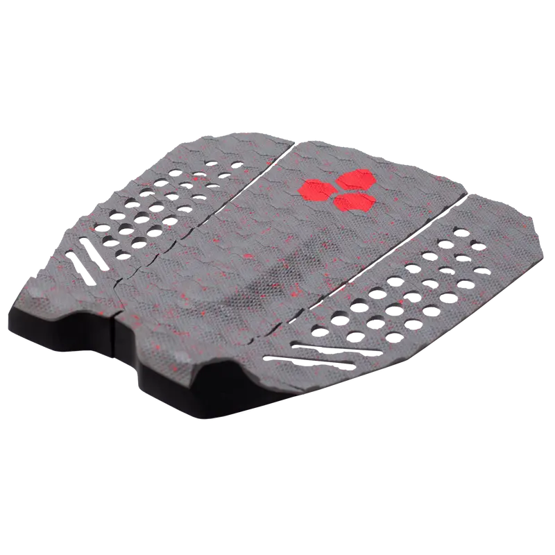 Channel Islands Fuser 3-Piece Arch Traction Pad In Fire Castle 1