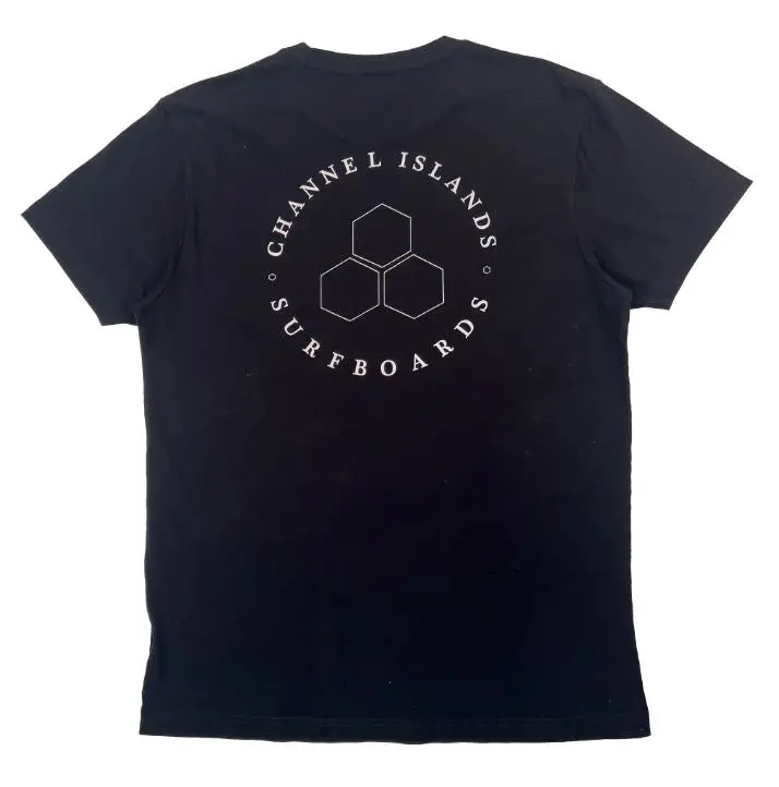 Channel Islands Hex Circle 2.0 T-Shirt In Black 1
