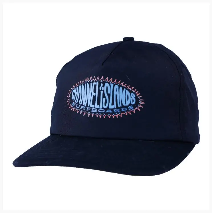 Channel Islands Starburst Adjustable Hat – Black/Black 1