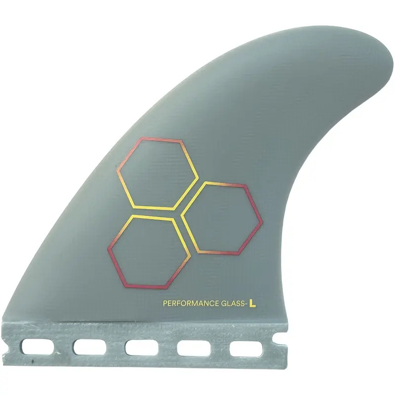 Channel Islands Upright Pg Tri Fin Set – Grey, Medium 1