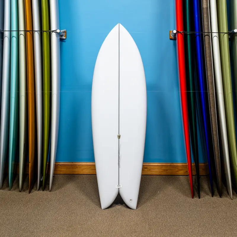Christenson Fish 5'8" Pu/Poly Surfboard – Slight Cosmetic Flaw 1