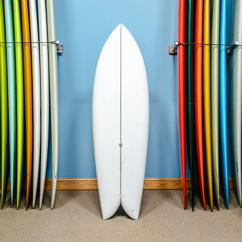 Christenson Fish Surfboard – 6'0" Pu/Poly Construction 1