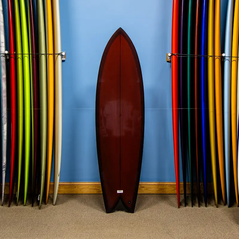 Christenson Long Phish 2.0 Surfboard – 6'4" Pu/Poly Midlength 1