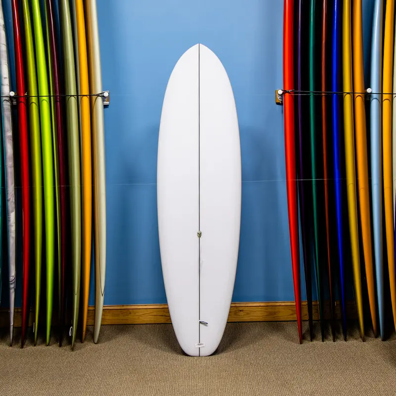 Christenson Submariner Pu/Poly Surfboard – 6'6" Twin-Fin Ready Variant 1