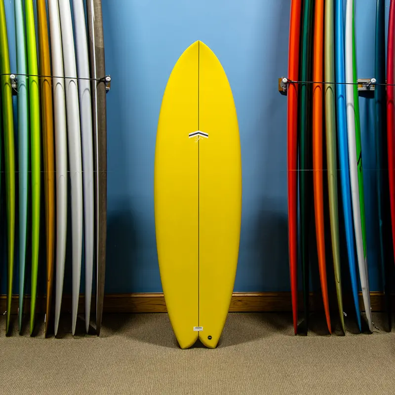Cj Nelson Milo Thunderbolt Fish Board 6'3" Red 1