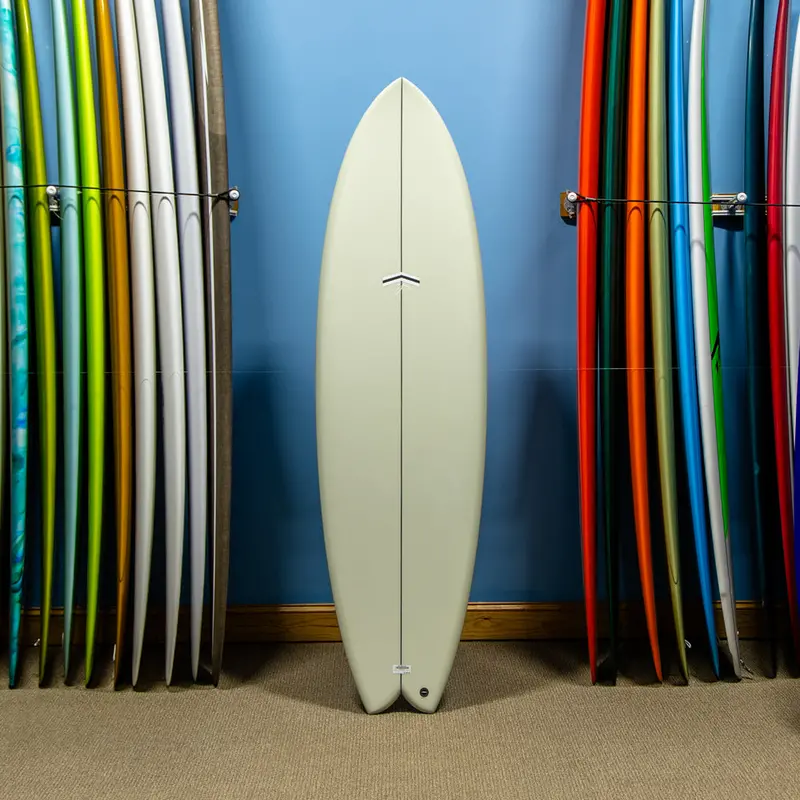Cj Nelson Milo Thunderbolt Fish Board 6'9" Red 1
