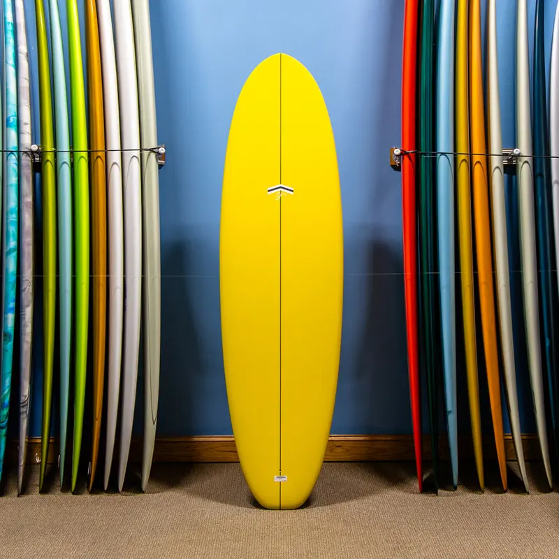 Cj Nelson Outlier Thunderbolt Custom Surfboard – Red, 7'0" 1