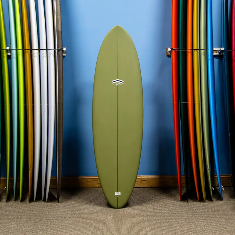 Cj Nelson Outlier X Thunderbolt Red Performance Shortboard 6'3" 1