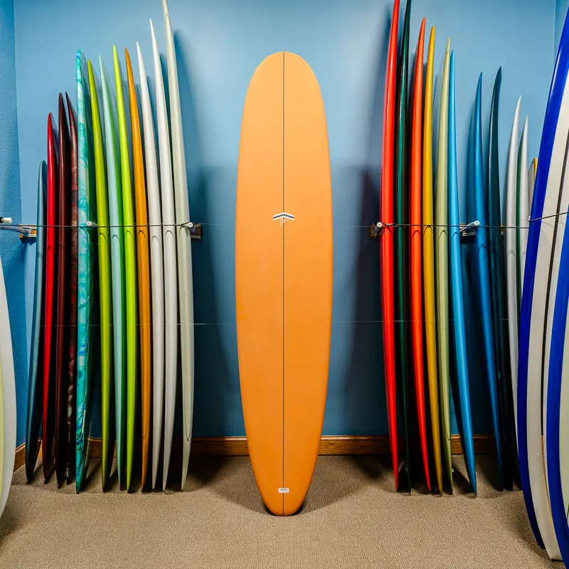 Cj Nelson Parallax Plus Thunderbolt Red Longboard 8'10" 1