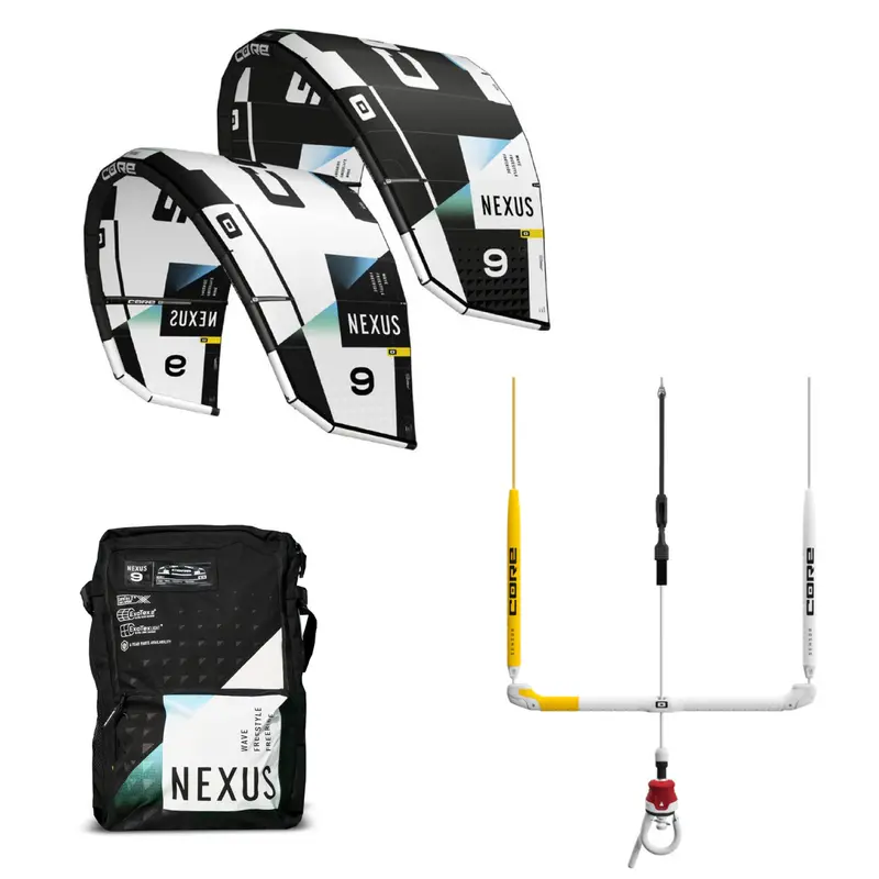Core Nexus 3 Kiteboarding Package With Sensor 3S Control Bar 1