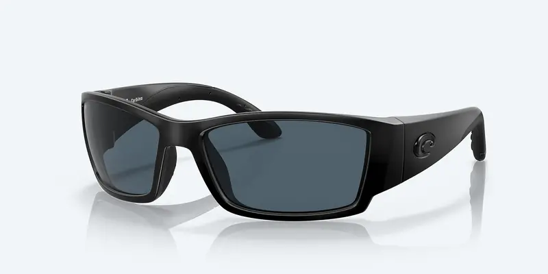 Costa Corbina Polarized Sunglasses – Blackout Frame With Gray Mirror Lenses 1