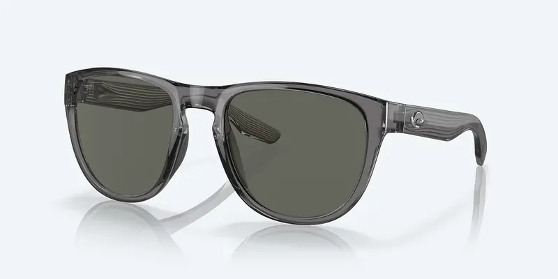 Costa Irie Polarized Sunglasses – Gray Crystal Frame With Gray 580G Lenses 1