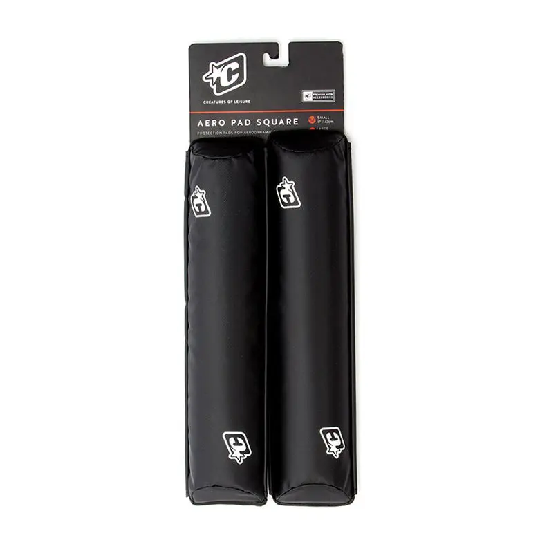 Creatures Aero Square Surfboard Pad – 17 Inch, Black 1