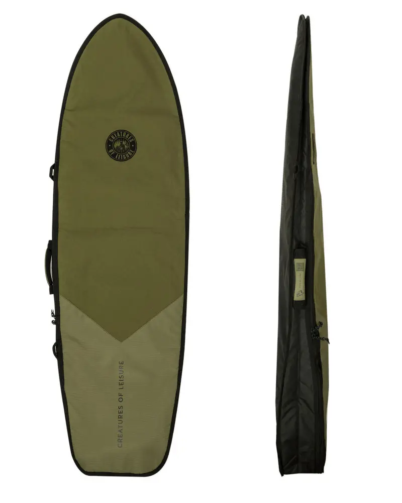 Creatures Hardware Fish-Shaped Day Bag – Military Black 1