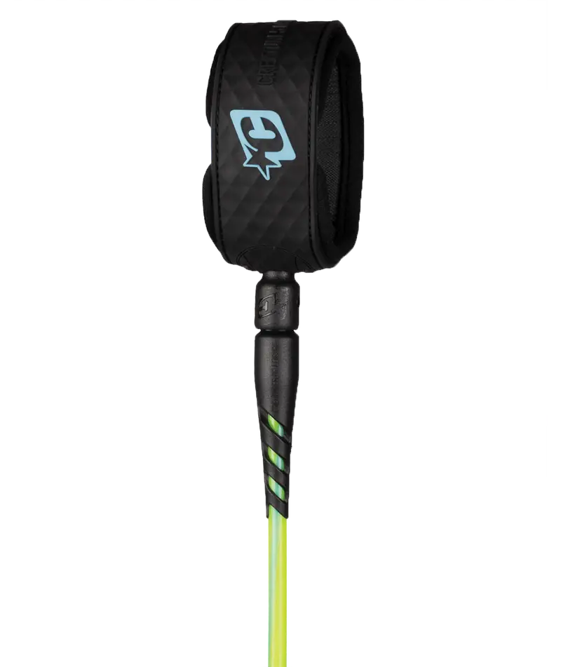 Creatures Reliance 2.0 Lite-Duty Grom Leash – Pine Lime Twist, 5Ft 1
