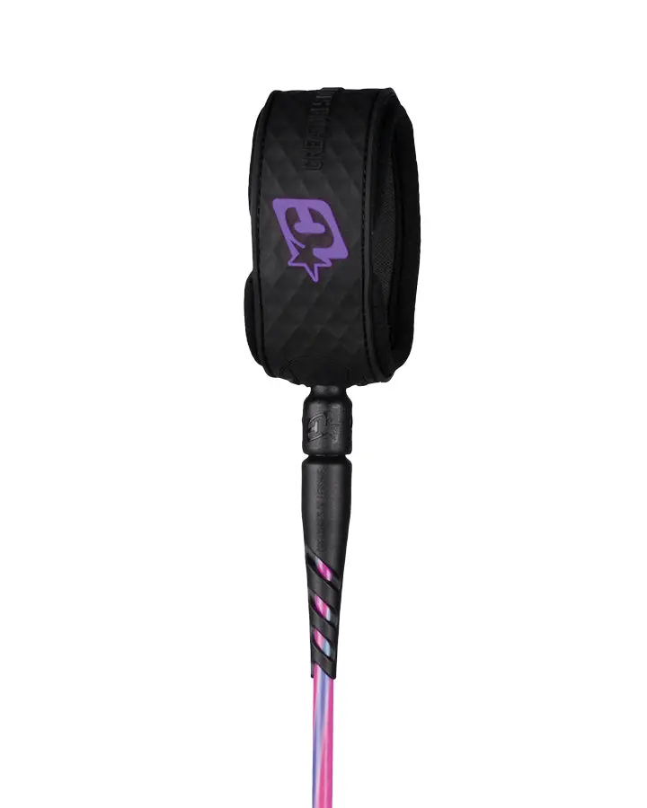 Creatures Reliance 2.0 Slim Ankle Leash For Kids – Bubblegum Twist, 5Ft 1