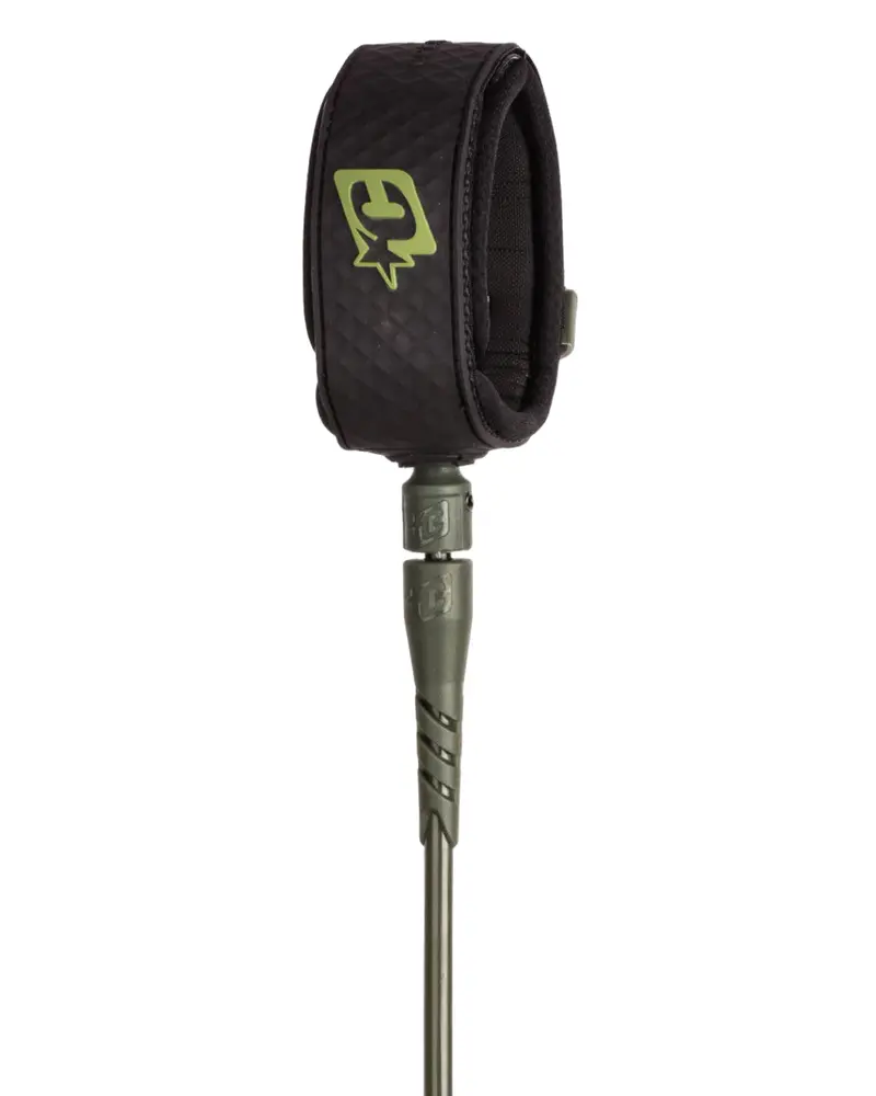 Creatures Reliance Lite Surf Leash – Military Black, 6 Ft 1
