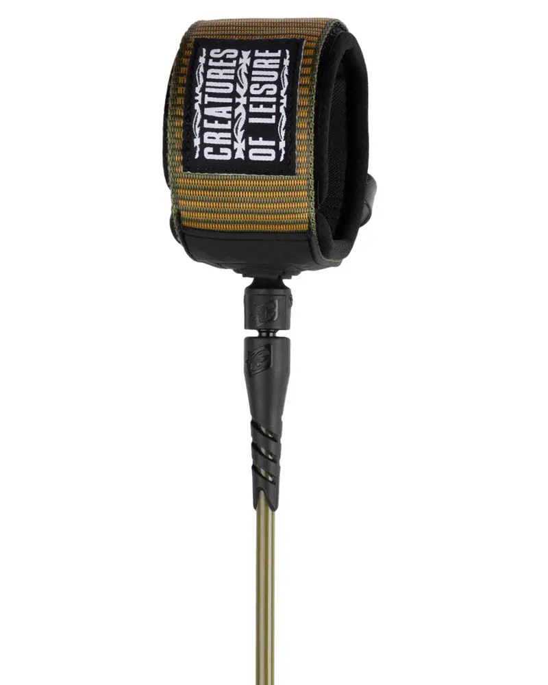Creatures Reliance Pro Surf Leash – Army Thorn Pattern, 6 Ft 1
