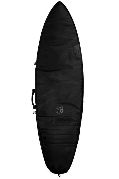 Creatures Shortboard Day Bag – Black-On-Black Lightweight Travel Protection 1