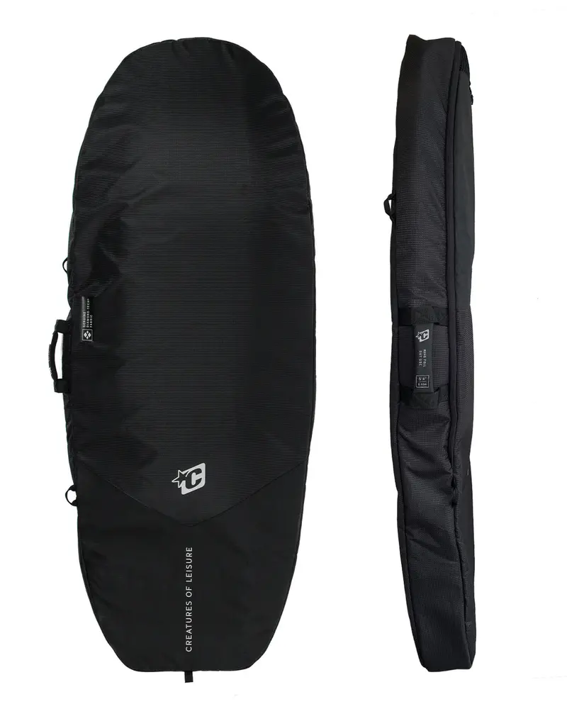 Creatures Wing Foil Day-Use Board Bag – Black & Silver 1