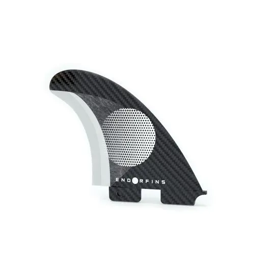 Endorfin Slater Ks1 Fcs Ii Tri/Quad Fin Set – Black/White, Medium 1