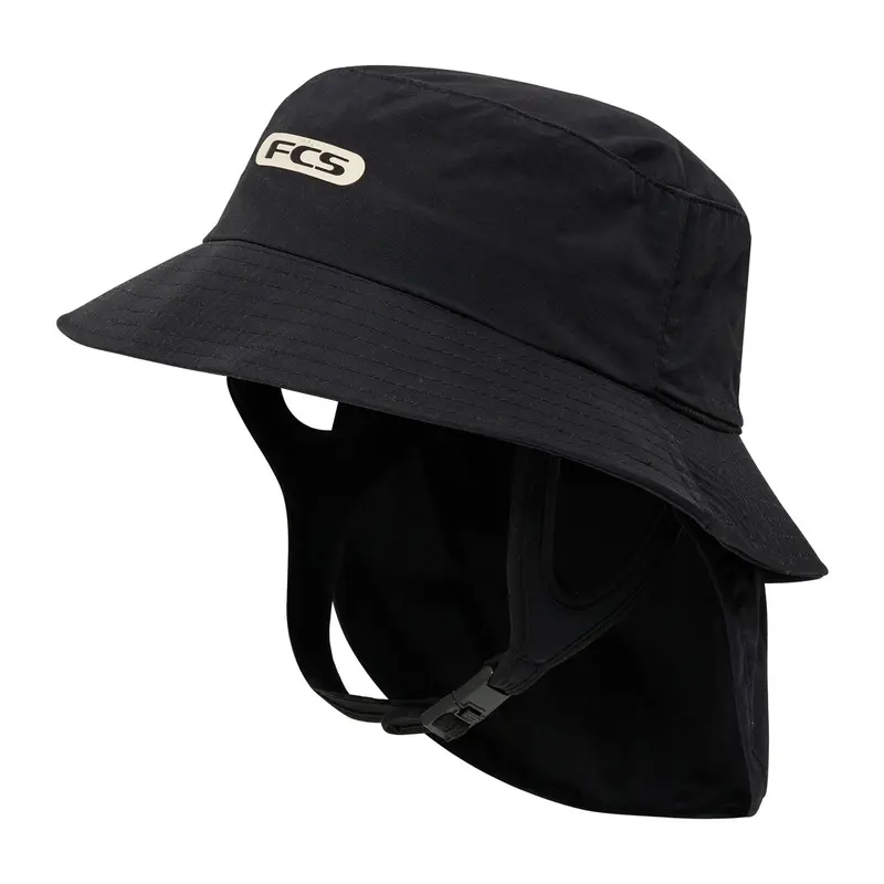 Fcs Essential Bucket Hat For Surfing – Black 1